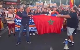 الحركة الشعبية تستنكرتمزيق العلم المغربي من طرف جهات إسبانية