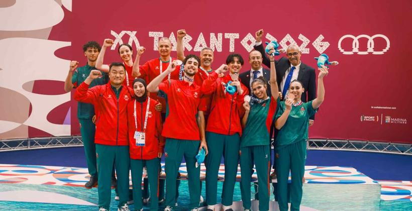 المغرب يحقق أفضل حصيلة تاريخه في ألعاب تارانتو 2026