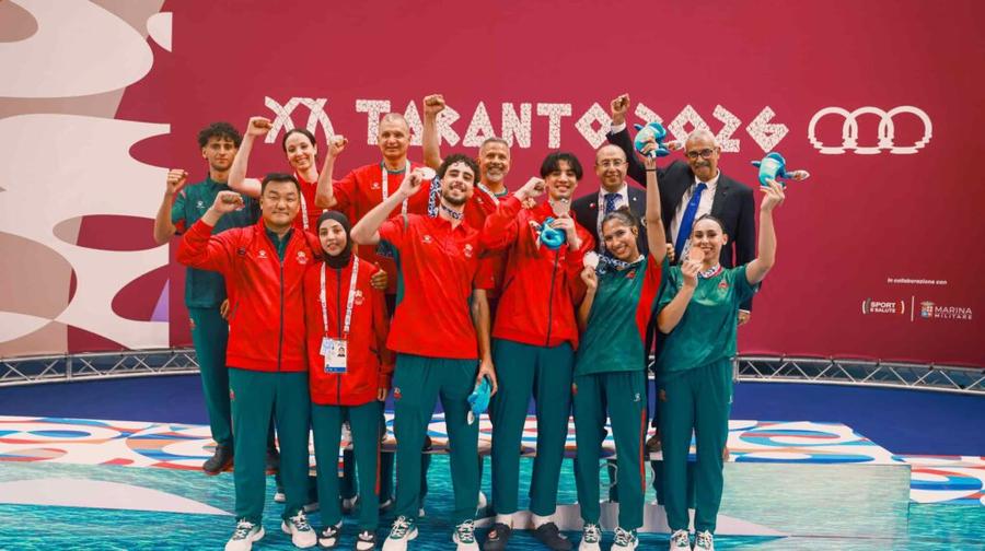 المغرب يحقق أفضل حصيلة تاريخه في ألعاب تارانتو 2026