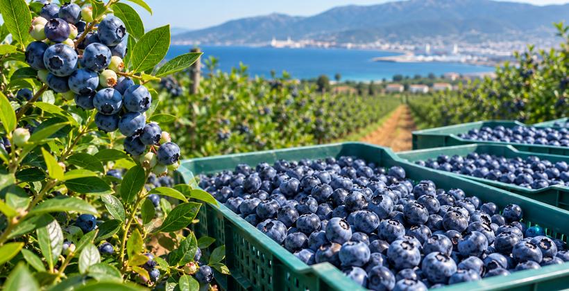 Myrtilles : les exportations marocaines dépassent 102 000 tonnes durant la campagne 2025-2026