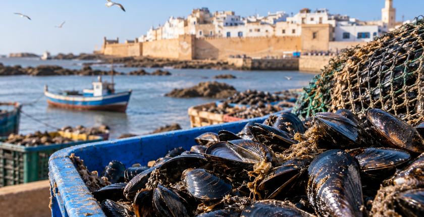 Produits conchylicoles : interdiction de récolte et de commercialisation dans une zone d’Essaouira