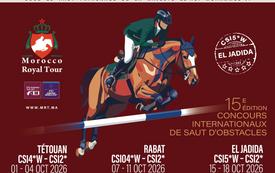 Morocco Royal Tour 2026 : El Jadida passe au CSI5*W pour une finale historique