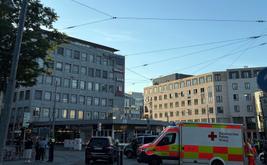 Сильный взрыв в железнодорожном вокзале Германии