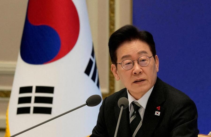 韩国总统提出与北韩和平共处的三点计划
