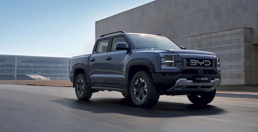 BYD Shark : le pick-up hybride rechargeable de 436 ch débarque en Europe