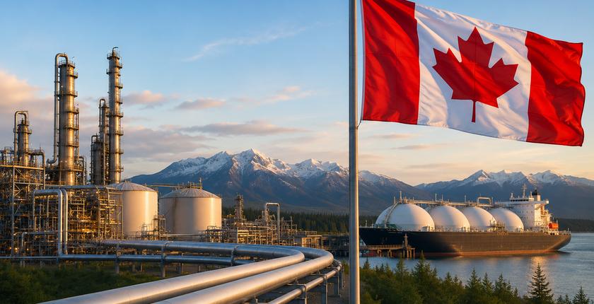 Canada : les exportations de gaz naturel bondissent de 13,5% en juin 2026
