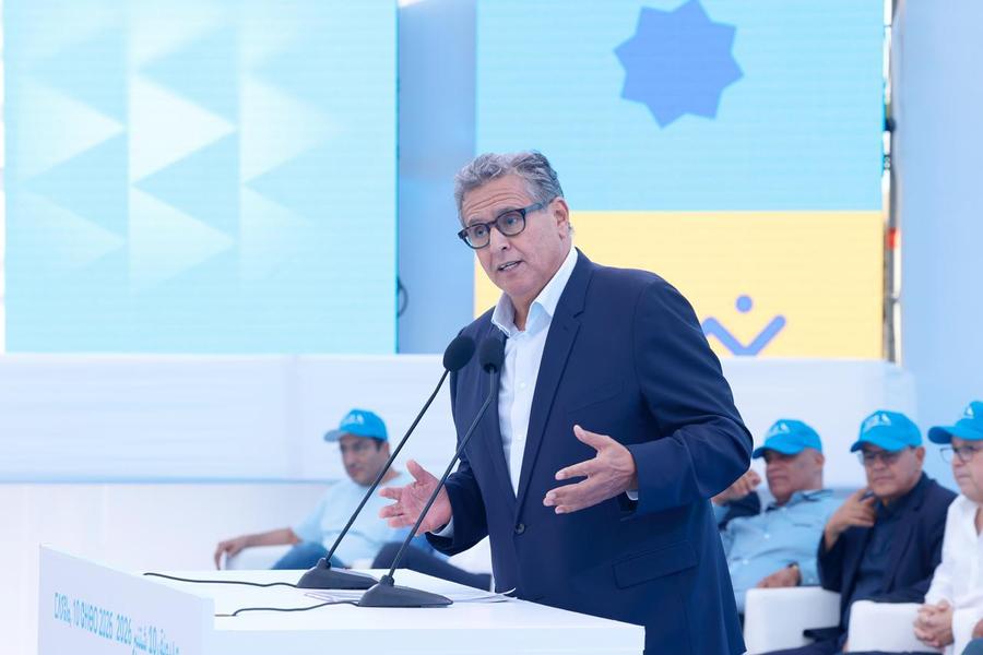 أخنوش يدعو التجمعيين لتجاهل “التشويش” ويكشف عن مشروع مائي ضخم بسوس