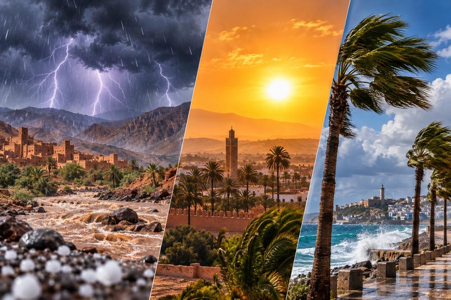 Alerte météo : pluie, grêle, chaleur et rafales jusqu’à dimanche