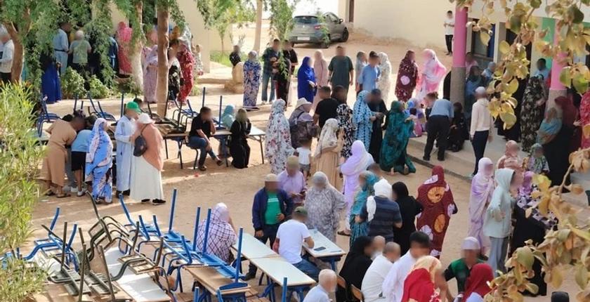 بـ 45%.. مشاركة قياسية في الانتخابات بالصحراء المغربية
