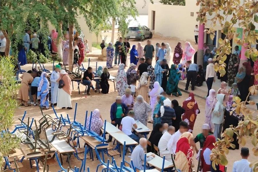 بـ 45%.. مشاركة قياسية في الانتخابات بالصحراء المغربية