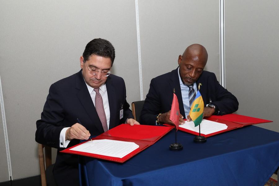Saint-Vincent-et-les-Grenadines réaffirme son soutien à la souveraineté du Maroc sur le Sahara
