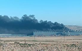 Tanger Tech : un incendie ravage une unité industrielle chinoise en construction