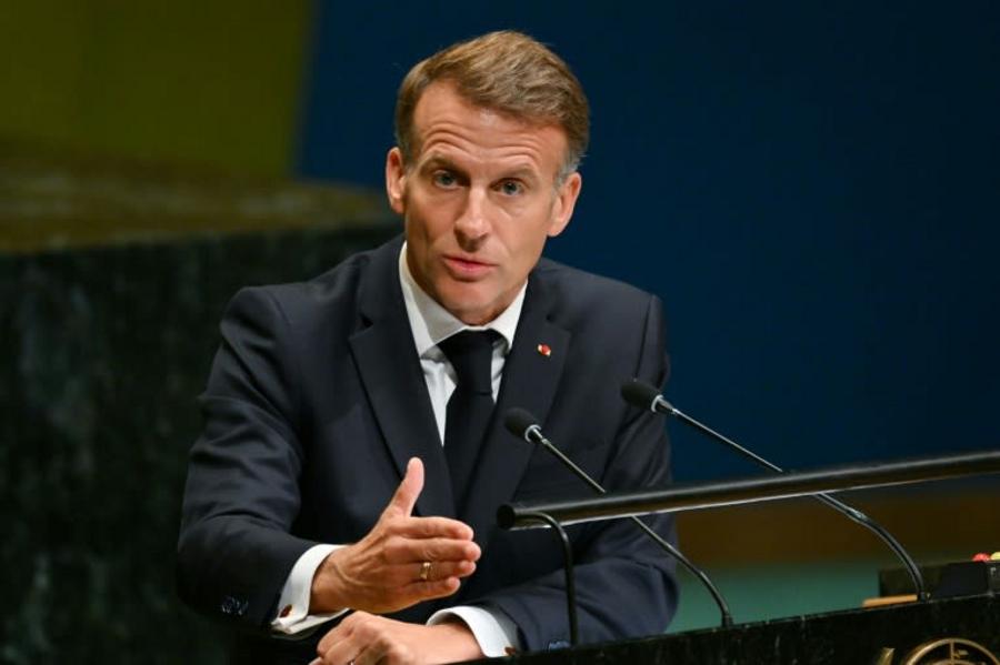Israel clashes with Macron over West Bank remarks at UN