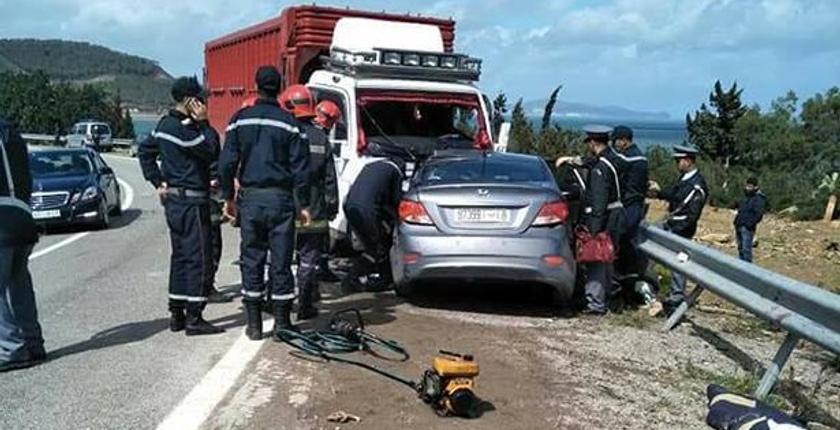 حوادث السير تحصد 26 قتيلا وتخلف 3244 جريحا