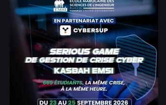 Morocco: 665 EMSI Cybersecurity Students Face a Real-Time Crisis Exercise