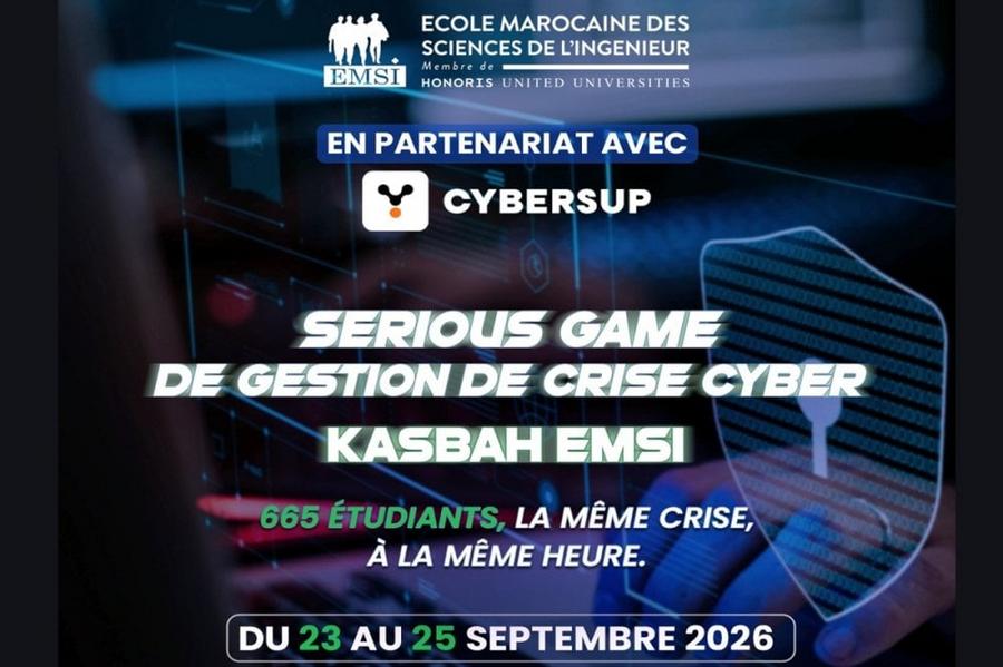 Morocco: 665 EMSI Cybersecurity Students Face a Real-Time Crisis Exercise