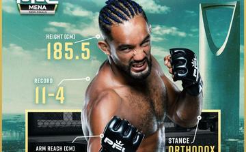 Badreddine Diani vise la finale de la PFL MENA le 2 octobre à Riyad
