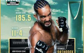 Badreddine Diani vise la finale de la PFL MENA le 2 octobre à Riyad
