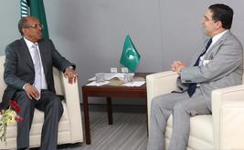 Maroc-Union africaine : Nasser Bourita échange avec Mahmoud Ali Youssouf à New York
