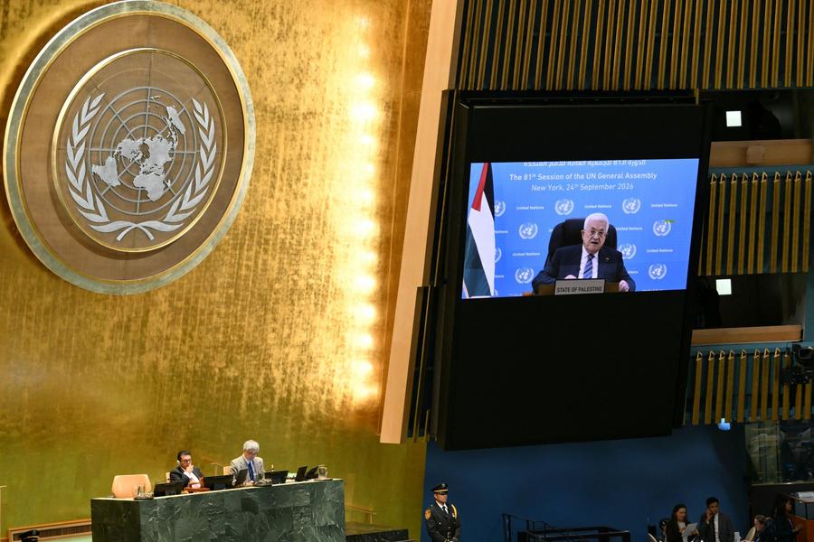 ONU : Mahmoud Abbas alerte sur Gaza et la Cisjordanie depuis Ramallah