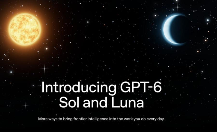 OpenAI lança GPT-6 Sol e Luna com custos reduzidos e menos erros