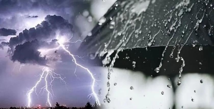 نشرة إنذارية.. زخات رعدية وبرد ورياح بهذه المناطق