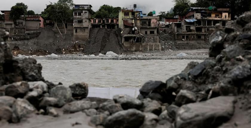 Overstromingen en aardverschuivingen: 19 doden in India en Nepal, verschillende gebieden onder toezicht