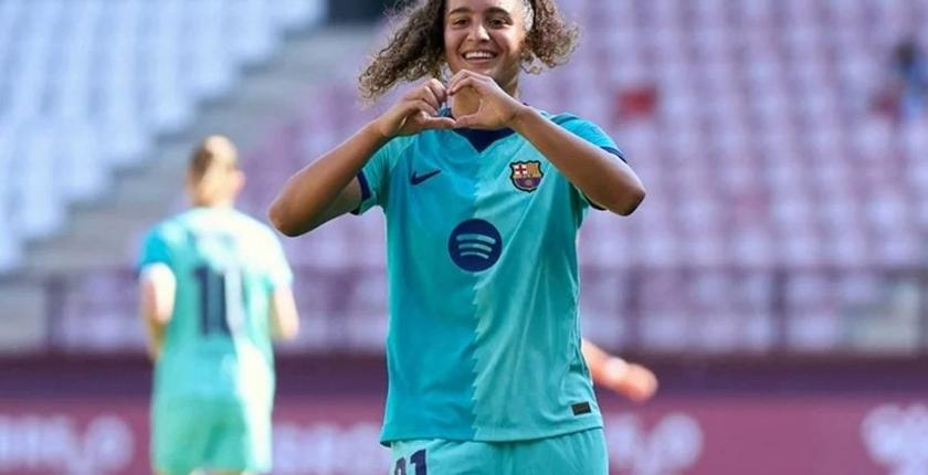 Mayssa Baha marque l’histoire du FC Barcelone à seulement 15 ans
