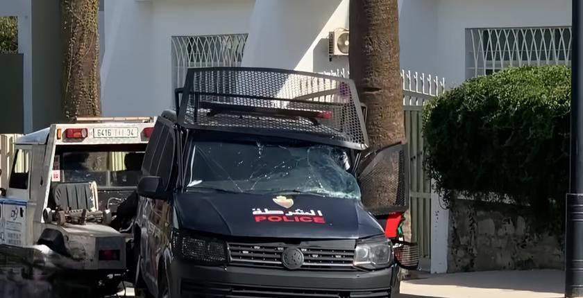 إصابة 7 عناصر من الأمن الوطني في حادث سير بطنجة