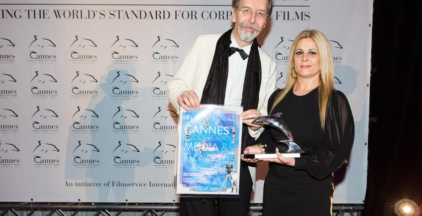 Dounia Benjelloun Mezian wins Silver Dolphin at Cannes Corporate Media & TV Awards