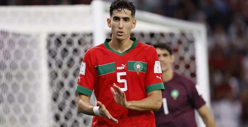 Nayef Aguerd absent du déplacement des Lions de l’Atlas en Afrique du Sud