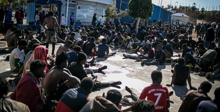 Onregelmatige migratie naar Melilla stijgt scherp in 2026