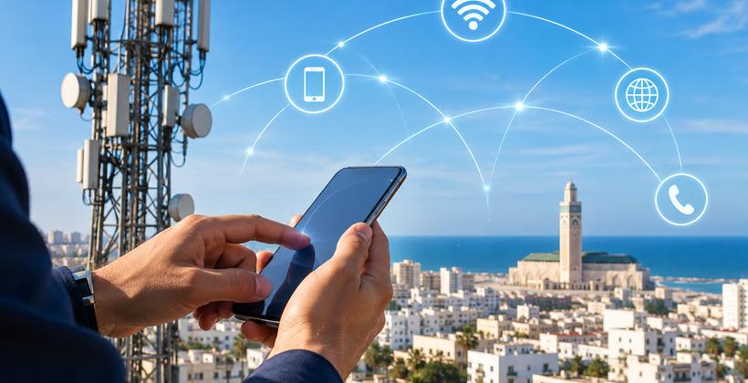 Télécoms : le parc mobile dépasse 58,8 millions d’abonnés au Maroc