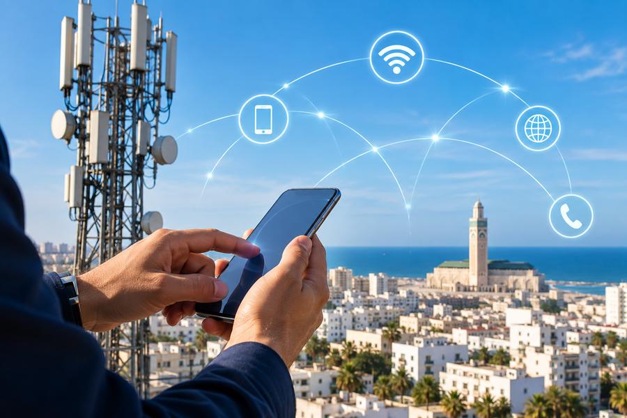 Télécoms : le parc mobile dépasse 58,8 millions d’abonnés au Maroc
