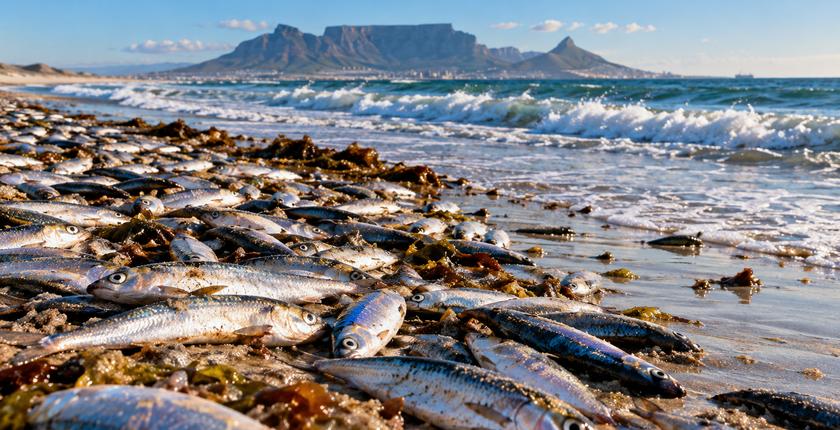 Afrique du Sud : la mortalité massive de sardines ralentit, mais la surveillance reste renforcée