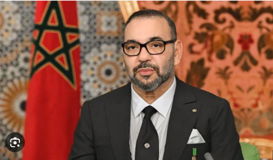 جلالة الملك يعزي في وفاة فضيلة الشيخ لارباس ولد الشيخ محمد الأغظف ولد الشيخ ماء العينين