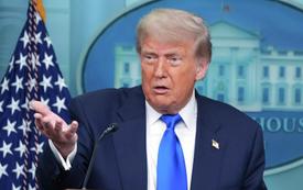 Trump says oil flows through Strait of Hormuz have nearly returned to pre-conflict levels