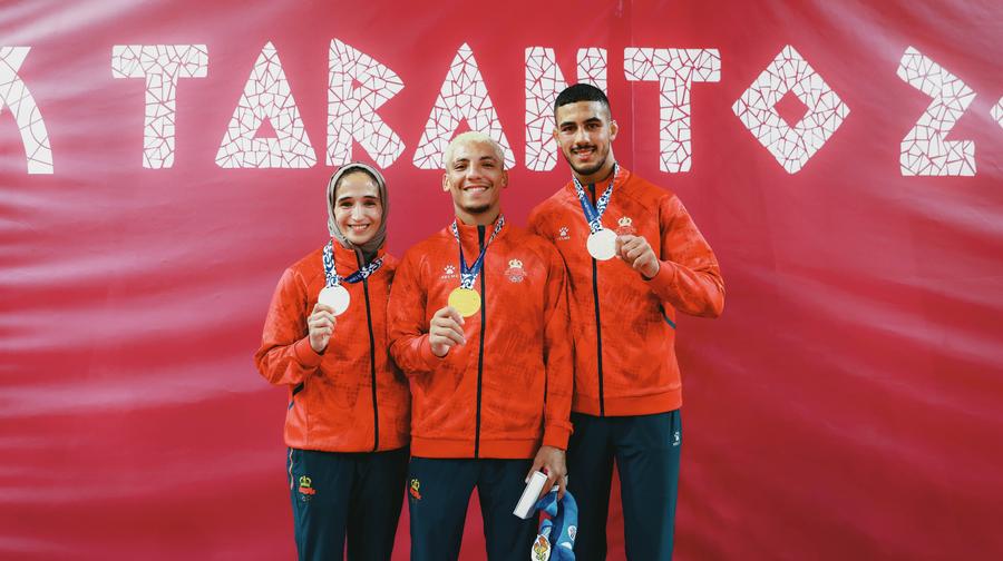 المغرب يواصل حصد الذهب في تارانتو