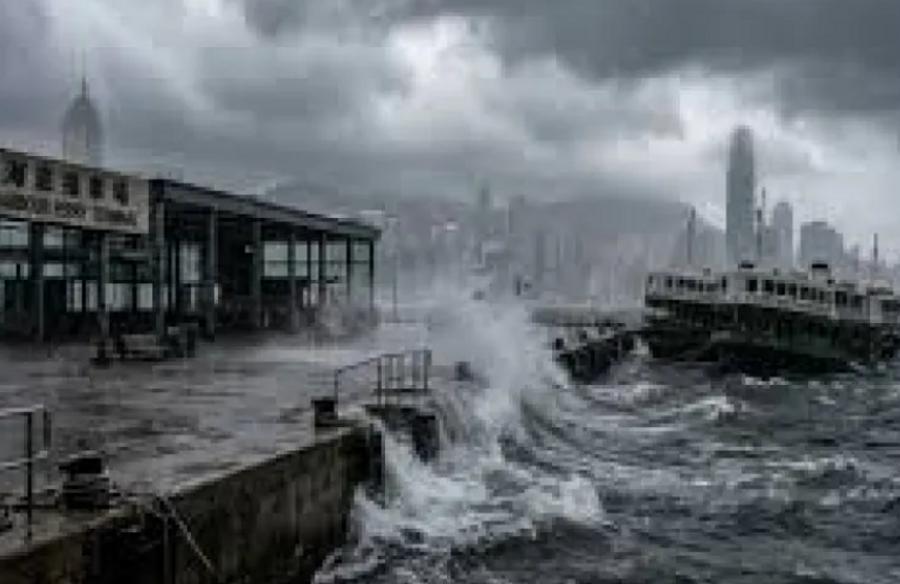Typhoon Saudel makes its third landfall in China