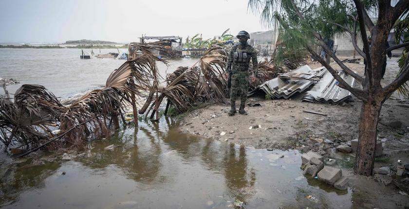 Mexique : l’ouragan Polo touche terre, 7 000 militaires mobilisés