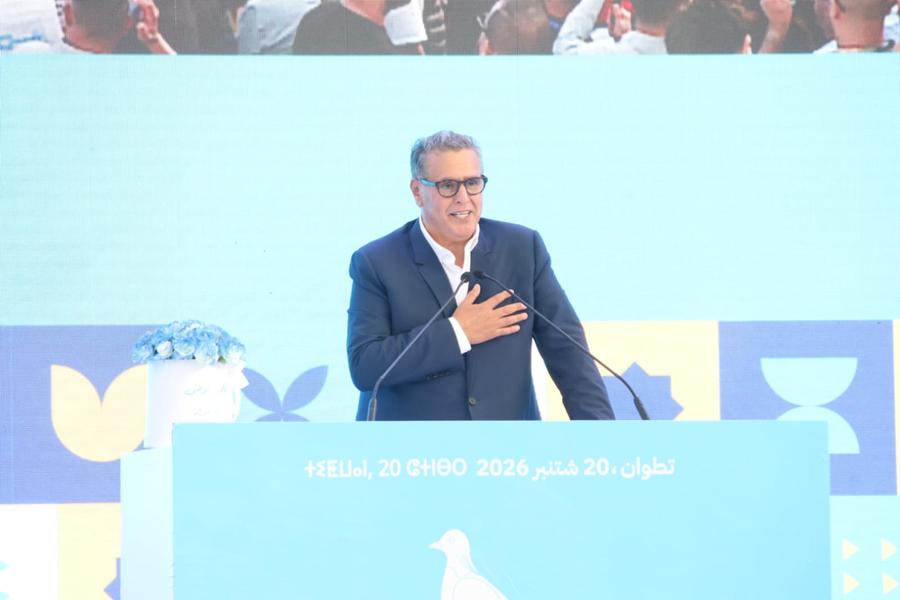 من تطوان.. أخنوش ينتقد الوعود الانتخابية للخصوم ويشيد بمرشحي الأحرار