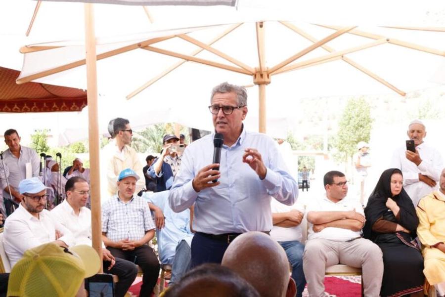أخنوش من تافراوت: لا تمنحوا أصواتكم لمن يغيب بعد الفوز