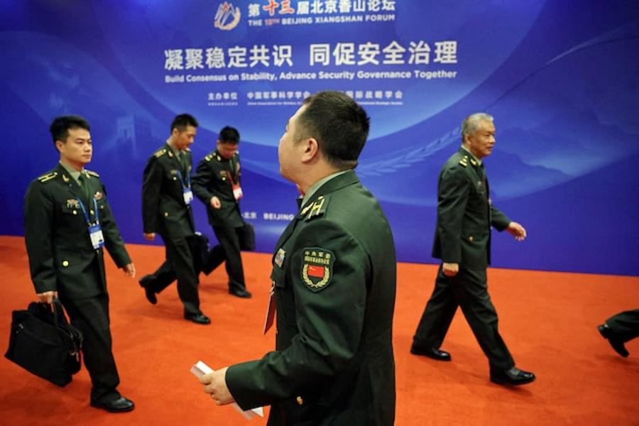 L’intelligence artificielle inquiète les responsables militaires réunis en Chine