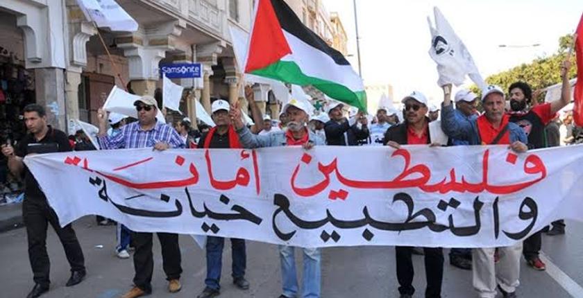 مناهضو التطبيع يصعدون ضد رفع التمثيل الدبلوماسي مع إسرائيل