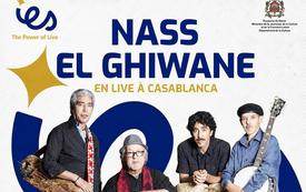 Nass El Ghiwane en concert à Casablanca le 26 septembre 2026