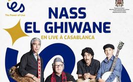 Nass El Ghiwane en concert à Casablanca le 26 septembre 2026