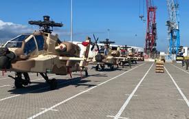Third batch of Moroccan Apache helicopters begins journey from the United States