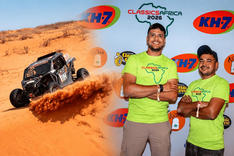 Ibrahim Taik pursues his rally dream across Morocco’s desert tracks