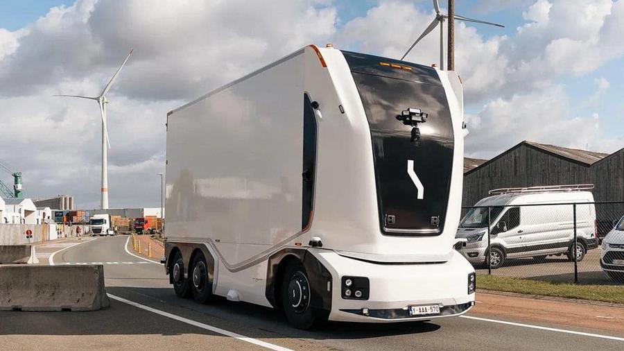 Lidl expérimente en Allemagne un camion autonome sans cabine ni chauffeur