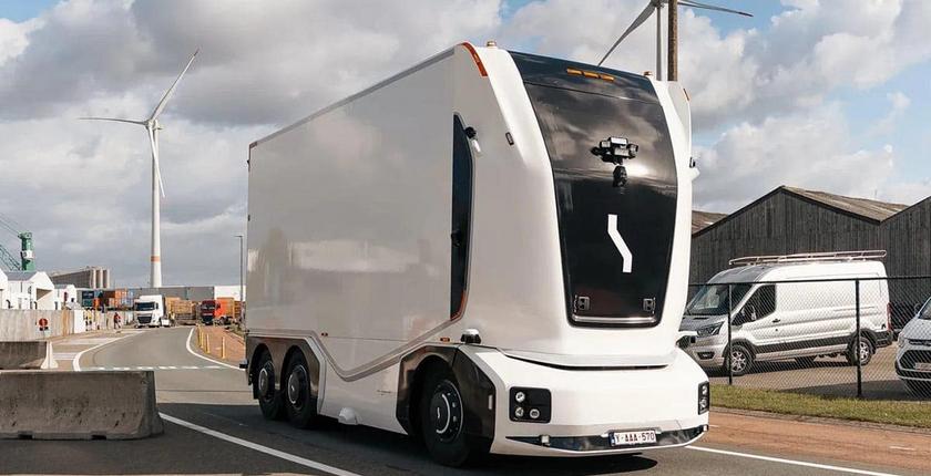 Lidl expérimente en Allemagne un camion autonome sans cabine ni chauffeur